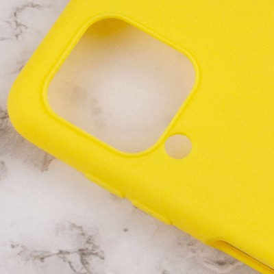 Силиконовый чехол Candy для Samsung Galaxy M53 5G Желтый
