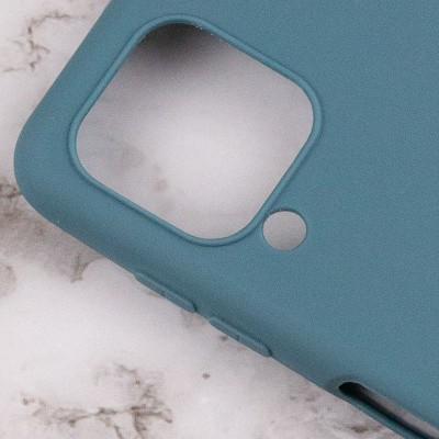 Силиконовый чехол Candy для Samsung Galaxy M53 5G Синий / Powder Blue