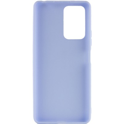Силиконовый чехол Candy для Xiaomi Poco M5 Голубой / Lilac Blue