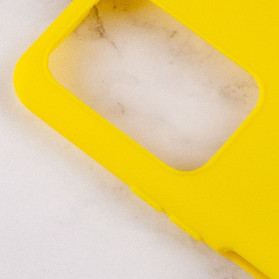Силиконовый чехол Candy для Xiaomi Poco M5 Желтый