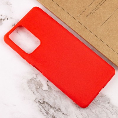 Силиконовый чехол Candy для Xiaomi Poco M5 Красный