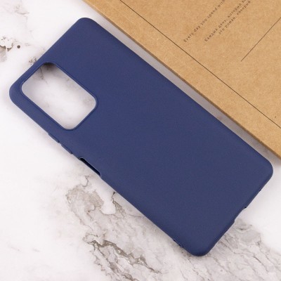 Силиконовый чехол Candy для Xiaomi Poco M5 Синий