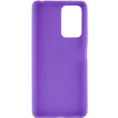 Силиконовый чехол Candy для Xiaomi Poco M5 Сиреневый