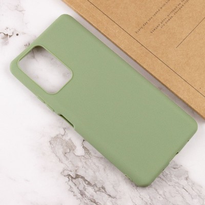 Силиконовый чехол Candy для Xiaomi Poco M5 Фисташковый