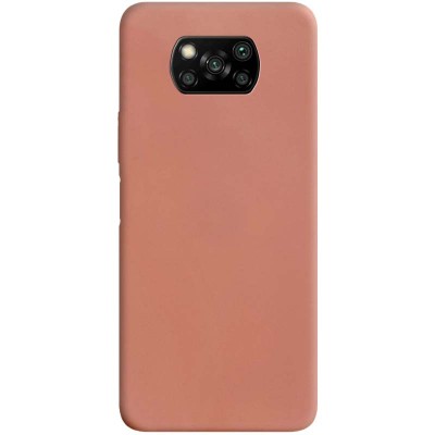 Силиконовый чехол Candy для Xiaomi Poco X3 NFC / Poco X3 Pro Rose Gold
