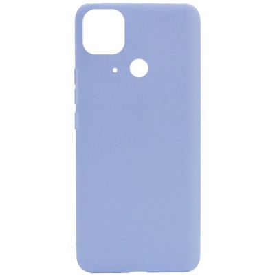 Силиконовый чехол Candy для Xiaomi Redmi 10C Голубой / Lilac Blue