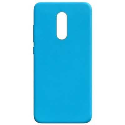Силиконовый чехол Candy для Xiaomi Redmi 5 Plus / Redmi Note 5 (SC) Голубой
