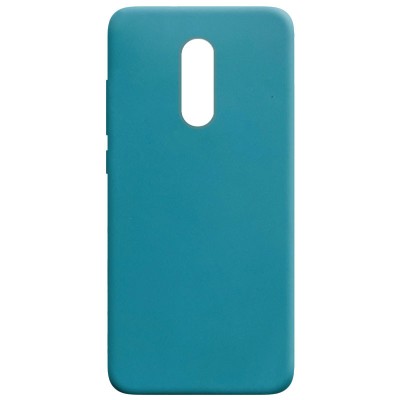 Силиконовый чехол Candy для Xiaomi Redmi 5 Plus / Redmi Note 5 (SC) Синий / Powder Blue