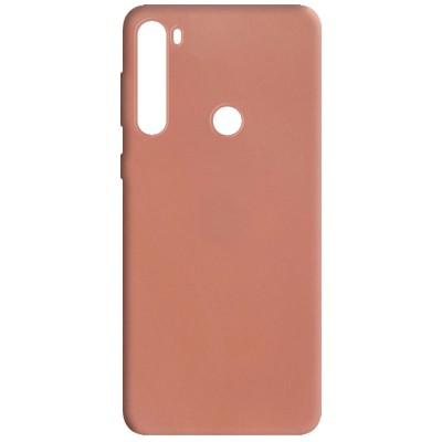 Силиконовый чехол Candy для Xiaomi Redmi Note 8 / Note 8 2021 Rose Gold