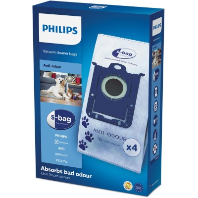 Купити Сменный синтетический мешок-пылесборник Anti-Odeur S-bag Philips FC8023/04 (FC8023/04)