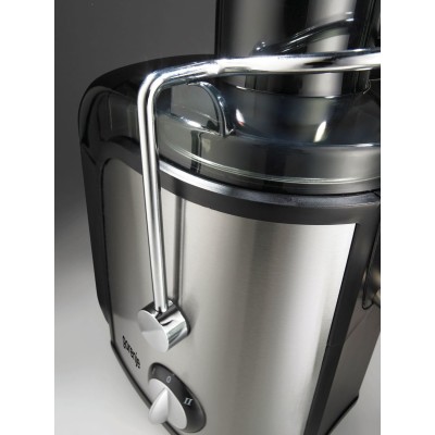 Купити Соковыжималка Gorenje центробежная 800Вт, чаша-1.1л, жмых-1.5л, желоб на целое яблоко, пластик/металл, черный (JC805EII)