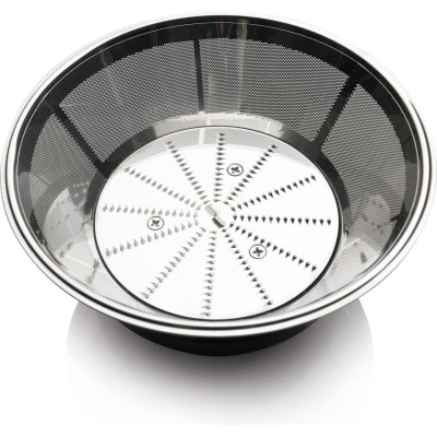 Купити Соковыжималка Gorenje центробежная 800Вт, чаша-1.1л, жмых-1.5л, желоб на целое яблоко, пластик/металл, черный (JC805EII)