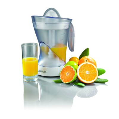 Купити Соковыжималка Gorenje цитрус-пресс 40Вт, чаша-1л, пластик/металл, белый (CJ40W)