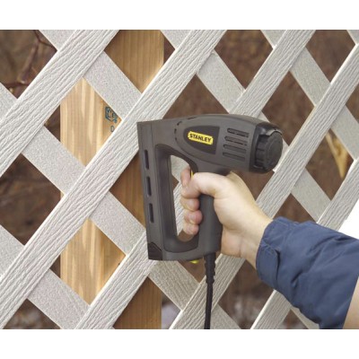 Степлер Stanley электрический для скоб типа "G" (6, 8, 10, 12, 14 мм) и шпилек типа "J" (12 - 15 мм) (6-TRE550)