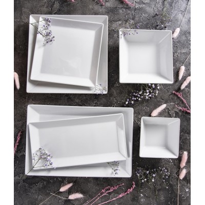 Тарілка IPEC TOKYO білий глянець/26х26 см /обід. (1) (30902843)