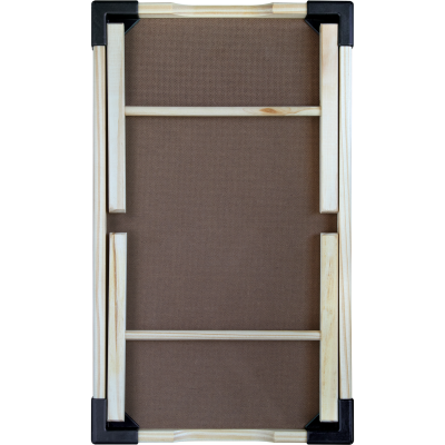 Таця сервір. TRAMONTINA SMALL TRAY BLACK 47,2x27,2x20 см складна (91390/108)