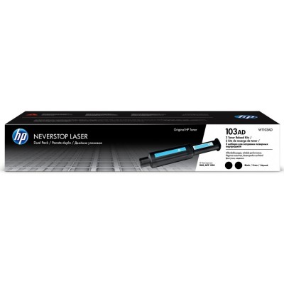 Купити Тонер HP 103AD Neverstop LJ 1000a/1000w/1200a/1200w двойная упаковка (2*2500стр) (W1103AD)