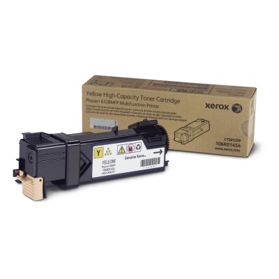Тонер картридж Xerox PH6128 Yellow (2500 стр) (106R01458)