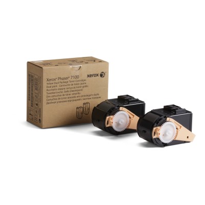 Тонер картридж Xerox PH7100 Yellow (9000 стр) (106R02611)