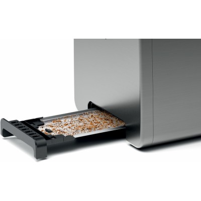 Тостер Bosch 970Вт, пластик, серый (TAT5P425)