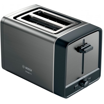 Тостер Bosch 970Вт, пластик, серый (TAT5P425)