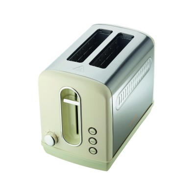 Тостер Gorenje 1000Вт, металл/пластик, бежевый (T1100CLI)