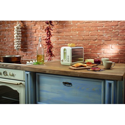 Тостер Gorenje 1000Вт, металл/пластик, бежевый (T1100CLI)