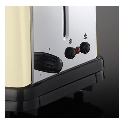 Тостер Russell Hobbs Colours Plus 1100Вт, металл, бежевый (23334-56)