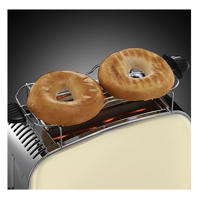 Купити Тостер Russell Hobbs Colours Plus 1100Вт, металл, бежевый (23334-56)