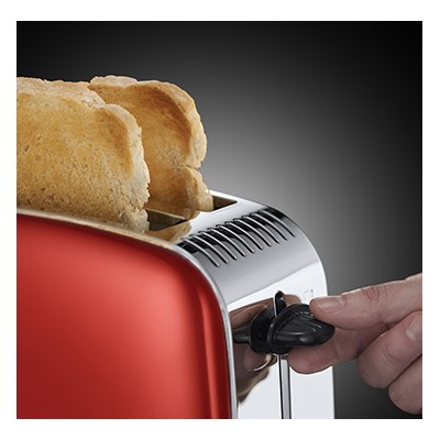 Купити Тостер Russell Hobbs Colours Plus 1100Вт, металл, красный (23330-56)