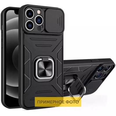 Ударопрочный чехол Camshield Flash Ring для Samsung Galaxy A13 4G Черный