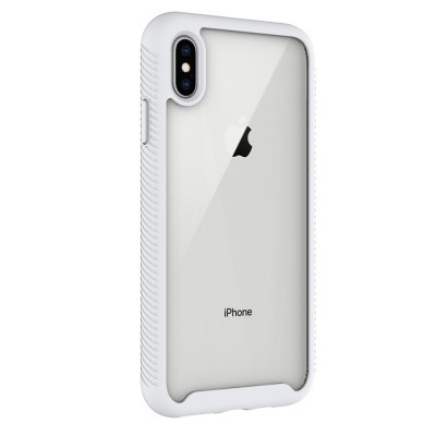 Ударопрочный чехол Full-body Bumper Case для Apple iPhone XS Max (6.5") Белый