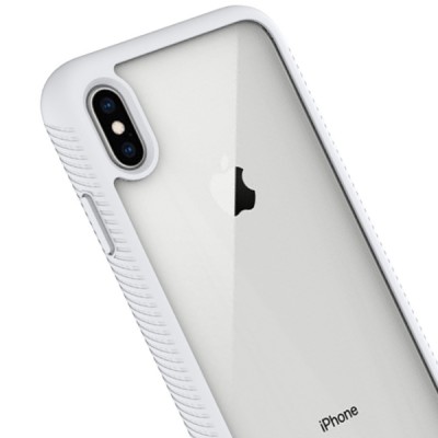 Ударопрочный чехол Full-body Bumper Case для Apple iPhone XS Max (6.5") Белый