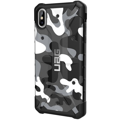 Ударопрочный чехол UAG Pathfinder камуфляж для Apple iPhone XS Max (6.5") Белый