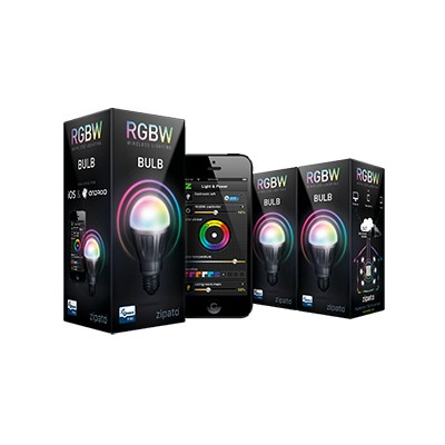 Купити Умная лампа Zipato bulb 2 RGB, Z-wave, E27, 9.5Вт, 806 lm, 2700 - 6500K (RGBW2.EU)