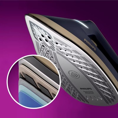 Утюг-парогенератор Philips PerfectCare 6000 Series, 2400Вт, 1800мл, паровой удар -600гр, постоянный пар - 130гр, нерж. 