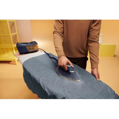 Утюг-парогенератор Philips PerfectCare 6000 Series, 2400Вт, 1800мл, паровой удар -600гр, постоянный пар - 130гр, нерж. 