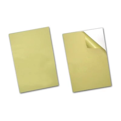 фото книга Self-adhesive PVC sheet, white, 0.5 mm, 21x31