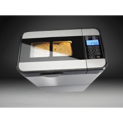 Хлебопечка Gorenje 815Вт, программ-12, макс.вес -1.4кг, форма-прямоугольник, металл, черный (BM1400E)