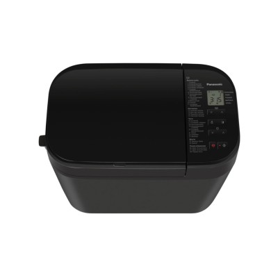 Хлебопечка Panasonic 550Вт, программ-28, макс.вес -1.25кг, форма-прямоугольник, пластик, черный (SD-R2530KTS)