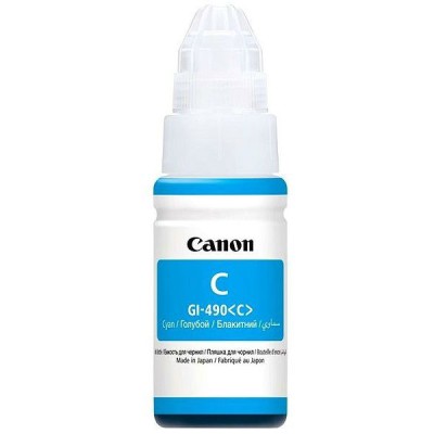 Купити Чернила Canon GI-490 PIXMA G1400/G2400/G3400 Cyan 70ml (0664C001)