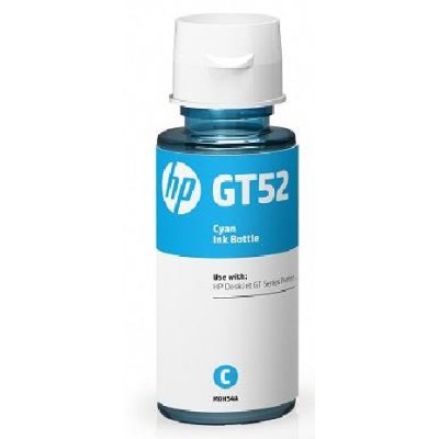 Чернила HP GT52 DJ5810/5820, Ink Tank 115/315/319/410/415/419, Smart Tank 500/515/530/615/670/720/750/790 Cyan (8000 стр) (M0H54