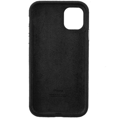 Чехол ALCANTARA Case Full для Apple iPhone 12 Pro Max (6.7") Черный