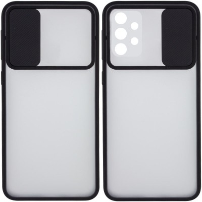 Чехол Camshield mate TPU со шторкой для камеры для Samsung Galaxy A32 4G Черный