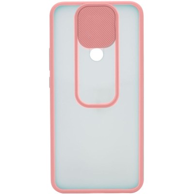 Чехол Camshield mate TPU со шторкой для камеры для Xiaomi Redmi Note 8 Pro Розовый
