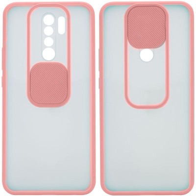Чехол Camshield mate TPU со шторкой для камеры для Xiaomi Redmi Note 8 Pro Розовый