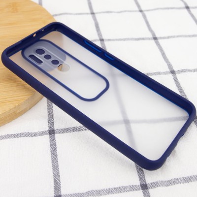 Чехол Camshield mate TPU со шторкой для камеры для Xiaomi Redmi Note 8 Pro Синий