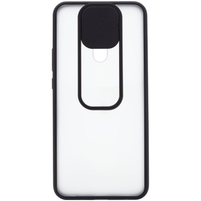 Чехол Camshield mate TPU со шторкой для камеры для Xiaomi Redmi Note 8 Pro Черный