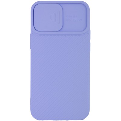 Чехол Camshield Square TPU со шторкой для камеры для Apple iPhone 11 (6.1") Голубой