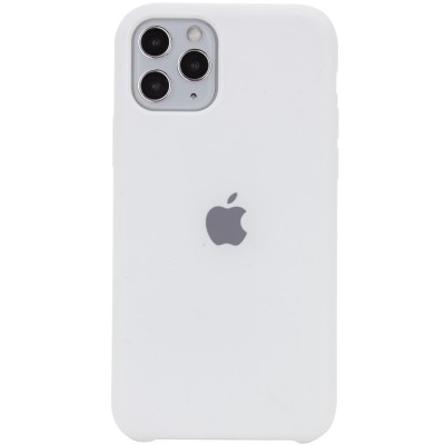 Чехол Silicone Case (AA) для Apple iPhone 11 Pro (5.8") Белый / White